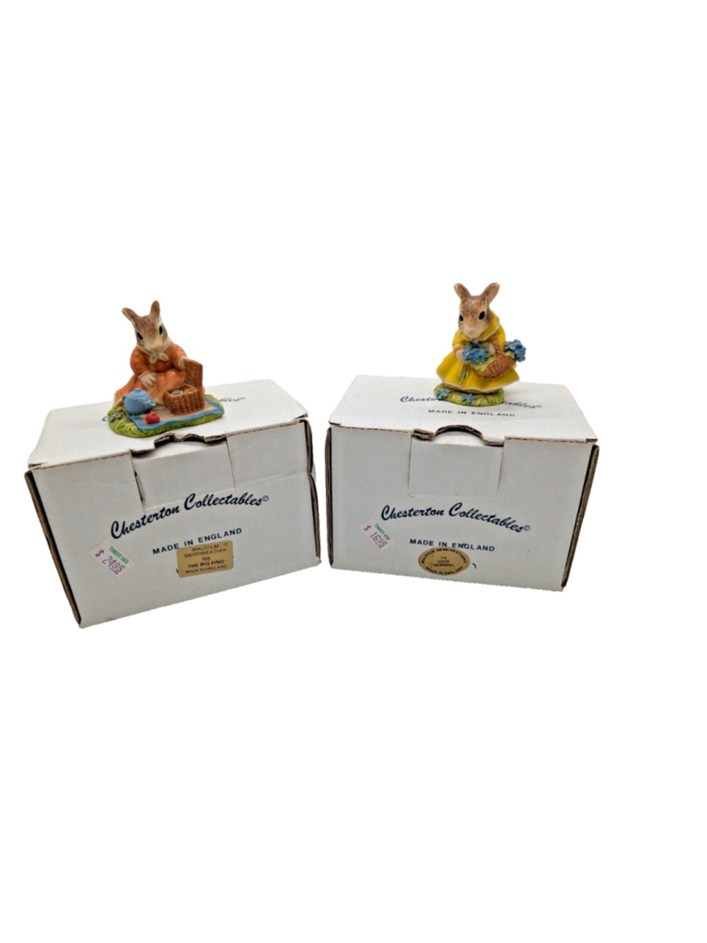 Malcolm Merriweather Numbered Mouse Figurines - Picnic 113, Springtime 109 - Picture 9 of 9